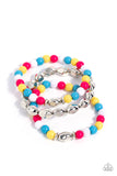 The Candy Man Can - Multi Bracelet - Paparazzi Accessories Bracelet Bedazzle Me Pretty Mobile Fashion Boutique