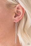 The DIVA Wears Prada - Silver Necklace - Paparazzi Accessories Necklace Bedazzle Me Pretty Mobile Fashion Boutique