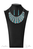The Ebony - 2022 Zi Collection Necklace - Paparazzi Accessories Zi Collection Bedazzle Me Pretty Mobile Fashion Boutique