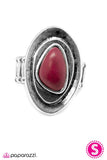 The Final Frontier - Pink Ring - Paparazzi Accessories Ring Bedazzle Me Pretty Mobile Fashion Boutique