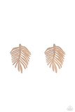 The FROND Row - Gold Post Earrings - Paparazzi Accessories Post Earrings Bedazzle Me Pretty Mobile Fashion Boutique