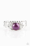 The Front Runner - Purple Ring - Paparazzi Accessories Ring Bedazzle Me Pretty Mobile Fashion Boutique