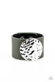 The Future Looks Bright - Green Bracelet - Paparazzi Accessories Bracelet Bedazzle Me Pretty Mobile Fashion Boutique