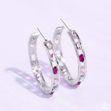 The Gem Fairy - Pink Earrings - Paparazzi Accessories Earrings Bedazzle Me Pretty Mobile Fashion Boutique