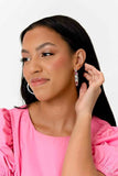 The Gem Fairy - Pink Earrings - Paparazzi Accessories Earrings Bedazzle Me Pretty Mobile Fashion Boutique