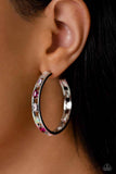 The Gem Fairy - Pink Earrings - Paparazzi Accessories Earrings Bedazzle Me Pretty Mobile Fashion Boutique
