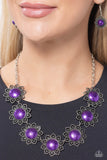 The GLITTER Takes It All - Purple Necklace - Paparazzi Accessories Necklace Bedazzle Me Pretty Mobile Fashion Boutique