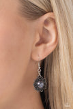The GLITTER Takes It All - Silver Necklace - Paparazzi Accessories Necklace Bedazzle Me Pretty Mobile Fashion Boutique