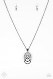 The Heiress - Black Necklace - Paparazzi Accessories Necklace Bedazzle Me Pretty Mobile Fashion Boutique