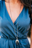 The Heiress - Black Necklace - Paparazzi Accessories Necklace Bedazzle Me Pretty Mobile Fashion Boutique