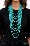 The Hilary - 2021 Zi Collection Necklace - Paparazzi Accessories Zi Collection Bedazzle Me Pretty Mobile Fashion Boutique
