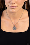 The KIND Side - Silver Necklace - Paparazzi Accessories Necklace Bedazzle Me Pretty Mobile Fashion Boutique