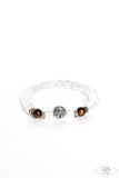 The Lions Share - Brown Bracelet - Paparazzi Accessories Bracelet Bedazzle Me Pretty Mobile Fashion Boutique