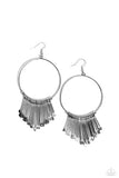 The Little Dipper - Silver Earrings - Paparazzi Accessories Earrings Bedazzle Me Pretty Mobile Fashion Boutique