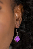 The MANE Contender - Purple Necklace - Paparazzi Accessories Necklace Bedazzle Me Pretty Mobile Fashion Boutique