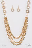 The Melissa - 2017 Zi Collection Necklace - Paparazzi Accessories Necklace Bedazzle Me Pretty Mobile Fashion Boutique