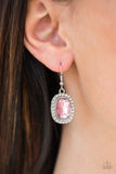 The Modern Monroe - Pink Earrings - Paparazzi Accessories Earrings Bedazzle Me Pretty Mobile Fashion Boutique