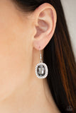 The Modern Monroe - Silver Earrings - Paparazzi Accessories Earrings Bedazzle Me Pretty Mobile Fashion Boutique