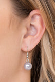 The More The Modest - Silver Necklace - Paparazzi Accessories Necklace Bedazzle Me Pretty Mobile Fashion Boutique