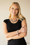 The Party Planner - Red Bracelet - Paparazzi Accessories Bracelet Bedazzle Me Pretty Mobile Fashion Boutique