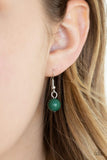 The Partygoer - Green Necklace - Paparazzi Accessories Necklace Bedazzle Me Pretty Mobile Fashion Boutique