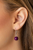 The Partygoer - Purple Necklace - Paparazzi Accessories Necklace Bedazzle Me Pretty Mobile Fashion Boutique