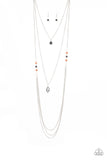 The Pony Express - Multi Necklace - Paparazzi Accessories Necklace Bedazzle Me Pretty Mobile Fashion Boutique
