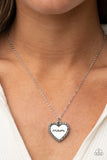The Real Boss - Silver Necklace - Paparazzi Accessories Necklace FS-Bedazzle Me Pretty Mobile Fashion Boutique