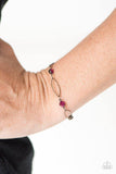 The Right Time - Pink Bracelet - Paparazzi Accessories Bracelet Bedazzle Me Pretty Mobile Fashion Boutique
