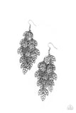 The Shakedown - Silver Earrings - Paparazzi Accessories Earrings Bedazzle Me Pretty Mobile Fashion Boutique