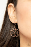 The Show Must GROW On - Copper Necklace - Paparazzi Accessories Necklace Bedazzle Me Pretty Mobile Fashion Boutique