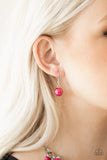 The Upstater - Pink Necklace - Paparazzi Accessories Necklace Bedazzle Me Pretty Mobile Fashion Boutique
