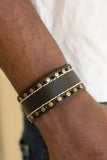 The WANDER Years - Black Bracelet - Paparazzi Accessories Bracelet Bedazzle Me Pretty Mobile Fashion Boutique