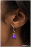 The Wedding Planner - Purple Necklace - Paparazzi Accessories Necklace Bedazzle Me Pretty Mobile Fashion Boutique