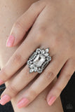 Things That Go Boom! - Black Ring - Paparazzi Accessories Ring Bedazzle Me Pretty Mobile Fashion Boutique