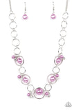 Think of the POSH-ibilities! - Purple Necklace - Paparazzi Accessories Necklace Bedazzle Me Pretty Mobile Fashion Boutique