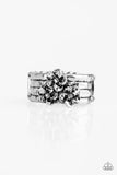 This ISLAND Is Your ISLAND - Silver Ring - Paparazzi Accessories Ring Bedazzle Me Pretty Mobile Fashion Boutique