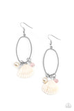 This Too SHELL Pass - Pink Earrings - Paparazzi Accessories Earrings Bedazzle Me Pretty Mobile Fashion Boutique