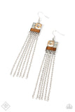 Thrift Shop Shimmer - Multi Earrings - Paparazzi Accessories Earrings Bedazzle Me Pretty Mobile Fashion Boutique