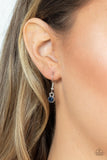 Throwing SHADES - Blue Necklace - Paparazzi Accessories Necklace Bedazzle Me Pretty Mobile Fashion Boutique