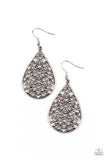 Tick, Tick, BLOOM! - Pink Earrings - Paparazzi Accessories Earrings Bedazzle Me Pretty Mobile Fashion Boutique