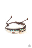 Tidal Dream - Blue Bracelet - Paparazzi Accessories Bracelet Bedazzle Me Pretty Mobile Fashion Boutique