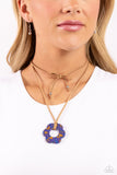 Tied Triumph - Multi Necklace - Paparazzi Accessories Necklace Bedazzle Me Pretty Mobile Fashion Boutique