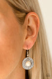 Tiger Trap - White Necklace - Paparazzi Accessories Necklace Bedazzle Me Pretty Mobile Fashion Boutique
