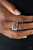 Tilted Twinkle - Purple Ring - Paparazzi Accessories Ring Bedazzle Me Pretty Mobile Fashion Boutique