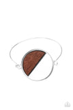 Timber Trade - Brown Bracelet - Paparazzi Accessories Bracelet Bedazzle Me Pretty Mobile Fashion Boutique