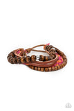 Timberland Trendsetter - Pink Bracelet - Paparazzi Accessories Bracelet Bedazzle Me Pretty Mobile Fashion Boutique
