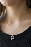 Time To Be Timeless - Pink Necklace - Paparazzi Accessories Necklace Bedazzle Me Pretty Mobile Fashion Boutique