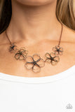 Time to GROW - Copper Necklace - Paparazzi Accessories Necklace Bedazzle Me Pretty Mobile Fashion Boutique