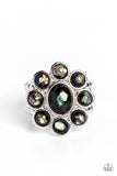 Time to SHELL-ebrate - Black Ring - Paparazzi Accessories Ring Bedazzle Me Pretty Mobile Fashion Boutique
